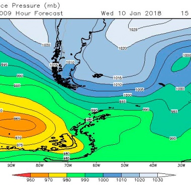 2018-01-10 weather - surface pressure